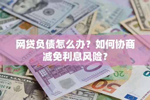 武汉网贷负债怎么办？如何协商减免利息风险？