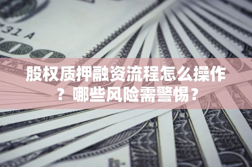 武汉股权质押融资流程怎么操作？哪些风险需警惕？