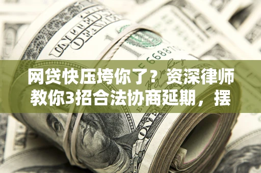 武汉网贷快压垮你了？资深律师教你3招合法协商延期，摆脱暴力催收！