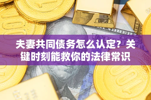 武汉夫妻共同债务怎么认定？关键时刻能救你的法律常识