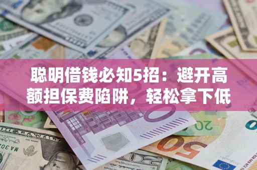 武汉聪明借钱必知5招：避开高额担保费陷阱，轻松拿下低息贷款
