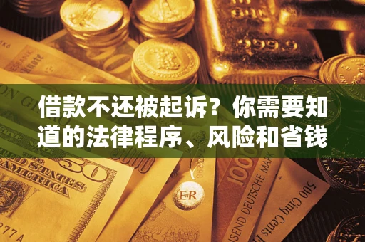 武汉借款不还被起诉？你需要知道的法律程序、风险和省钱技巧