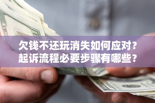 武汉欠钱不还玩消失如何应对？起诉流程必要步骤有哪些？